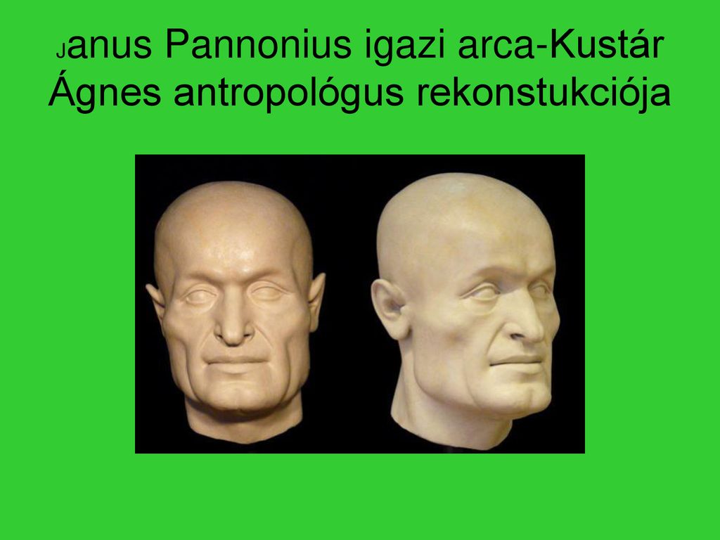 Janus Pannonius igazi arca-Kustár Ágnes antropológus rekonstukciója