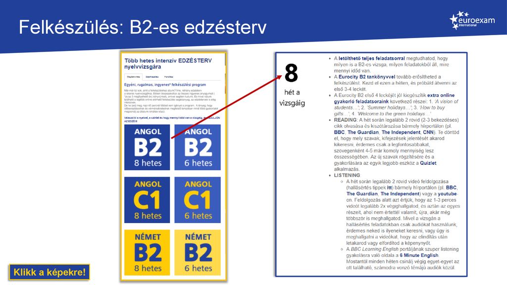 Top Tippek Euroexam Nyelvvizsgára Készülőknek Angol B2 - Ppt Letölteni