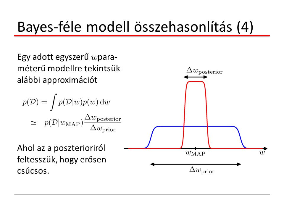 Bayes-féle modell összehasonlítás (4)
