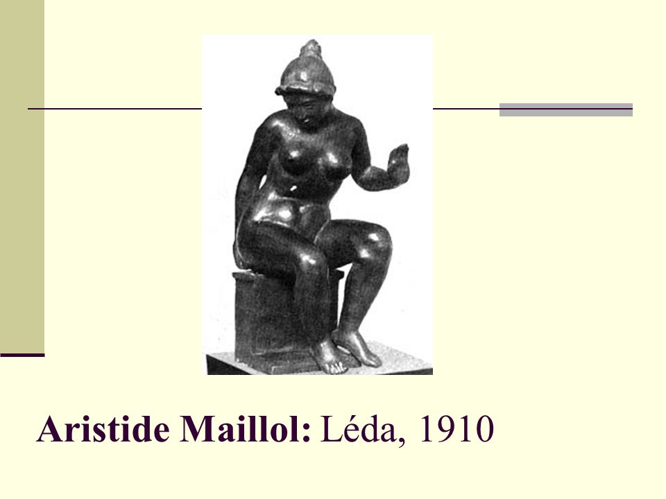Aristide Maillol: Léda, 1910