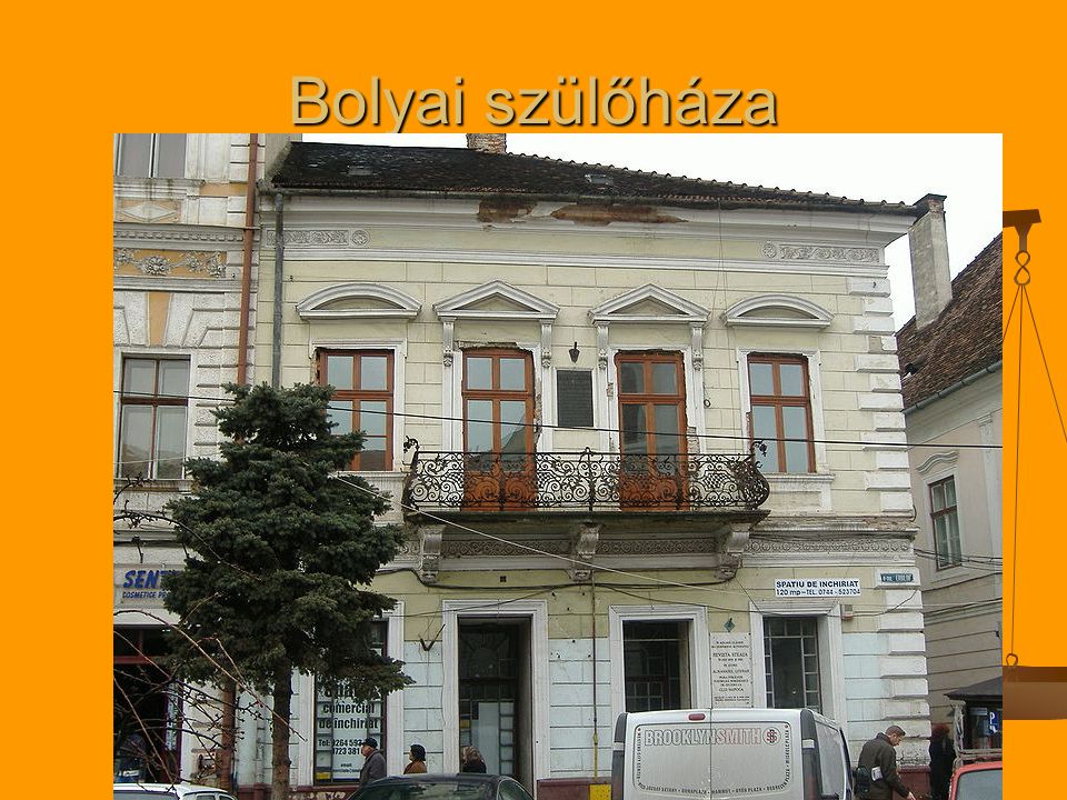 Bolyai szülőháza