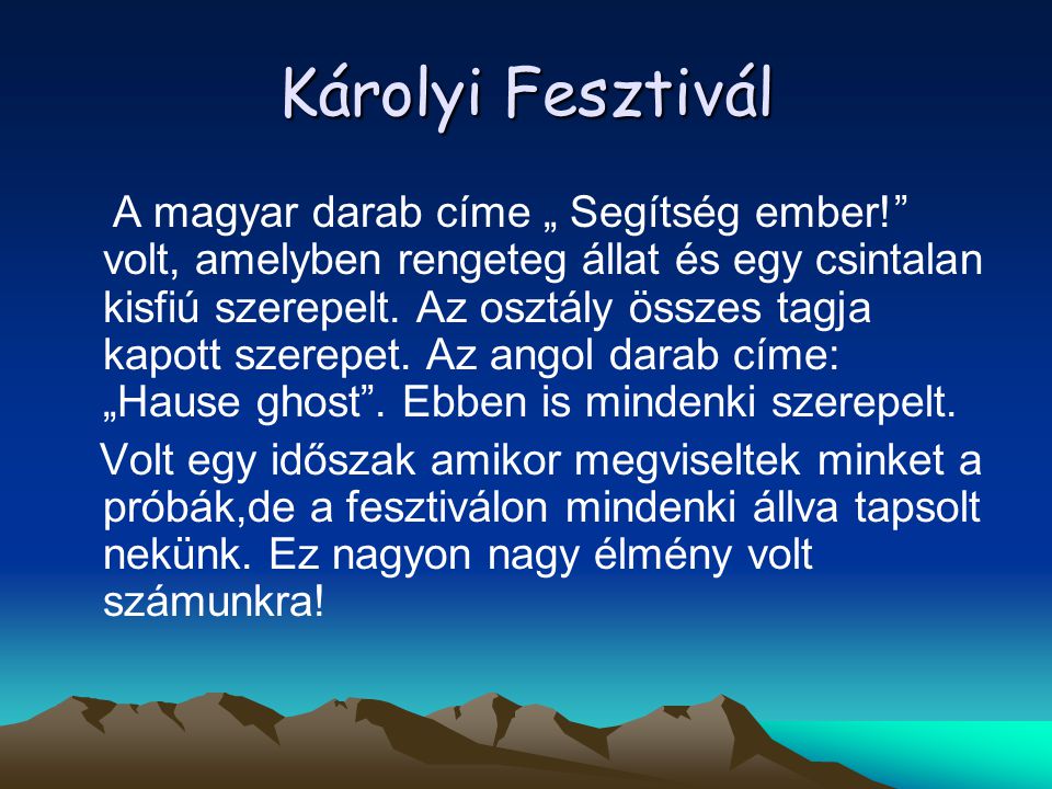 Károlyi Fesztivál