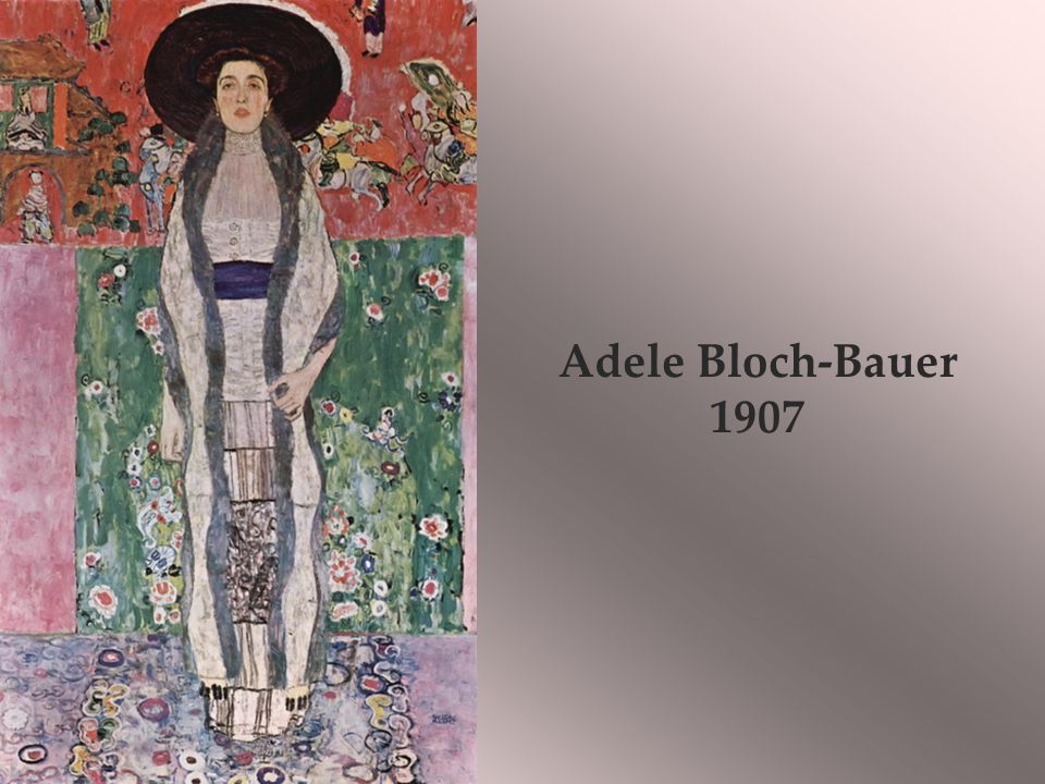 Adele Bloch-Bauer 1907