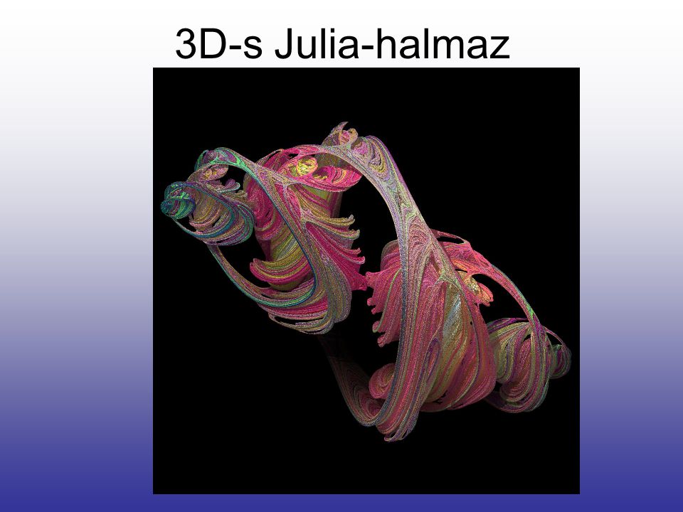 3D-s Julia-halmaz