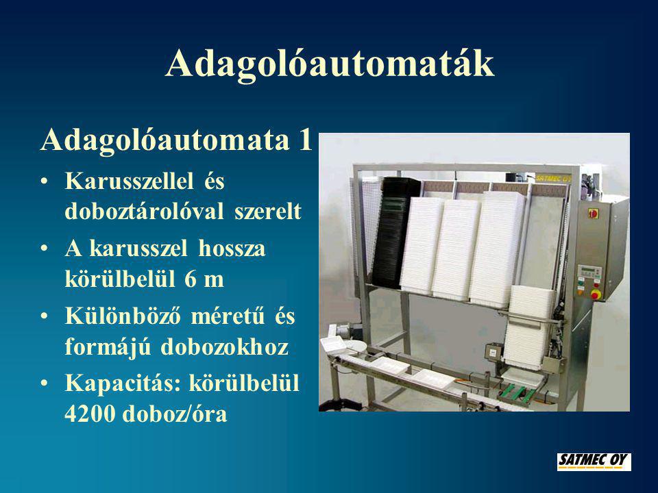 Adagolóautomaták Adagolóautomata 1