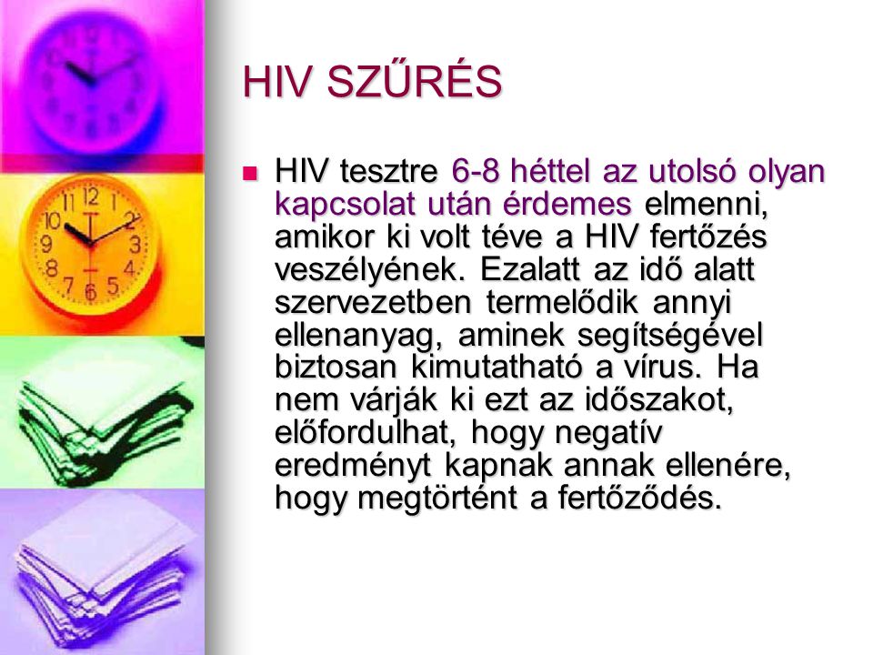 HIV SZŰRÉS