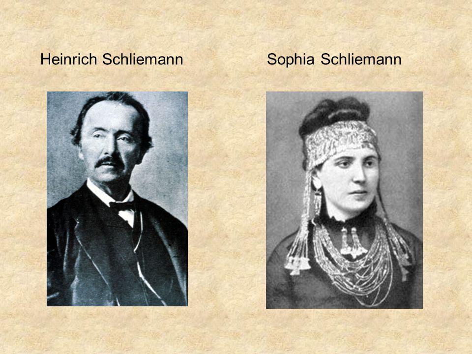 Heinrich Schliemann Sophia Schliemann