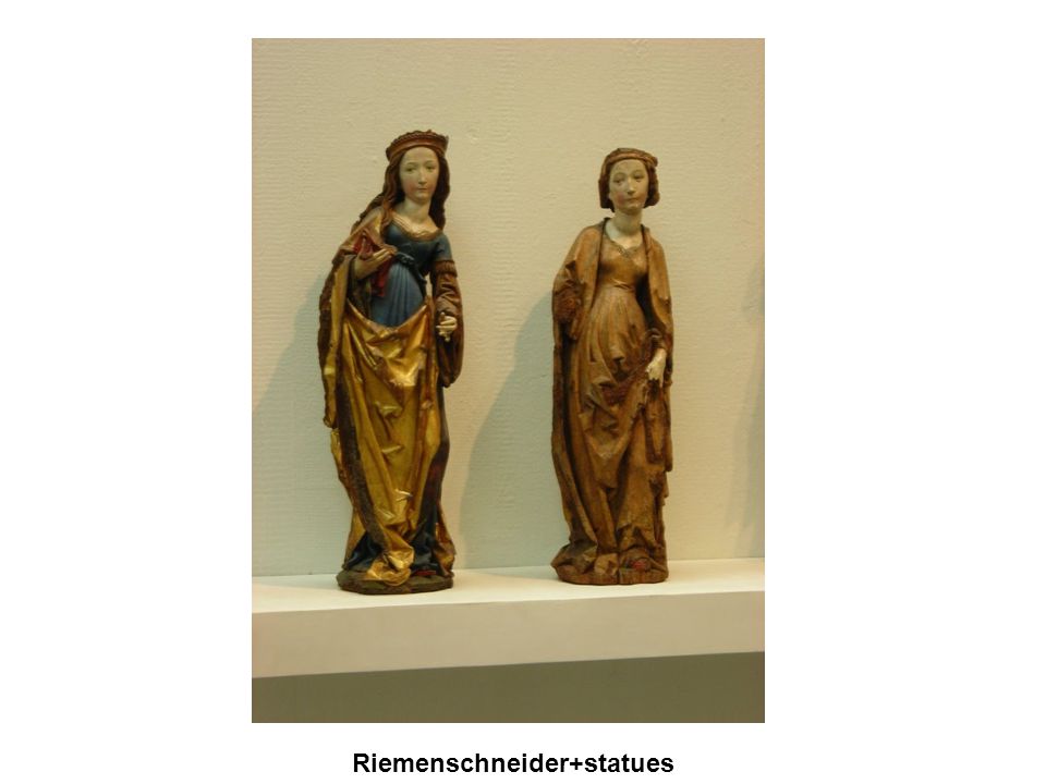 Gótikus művészet Riemenschneider+statues