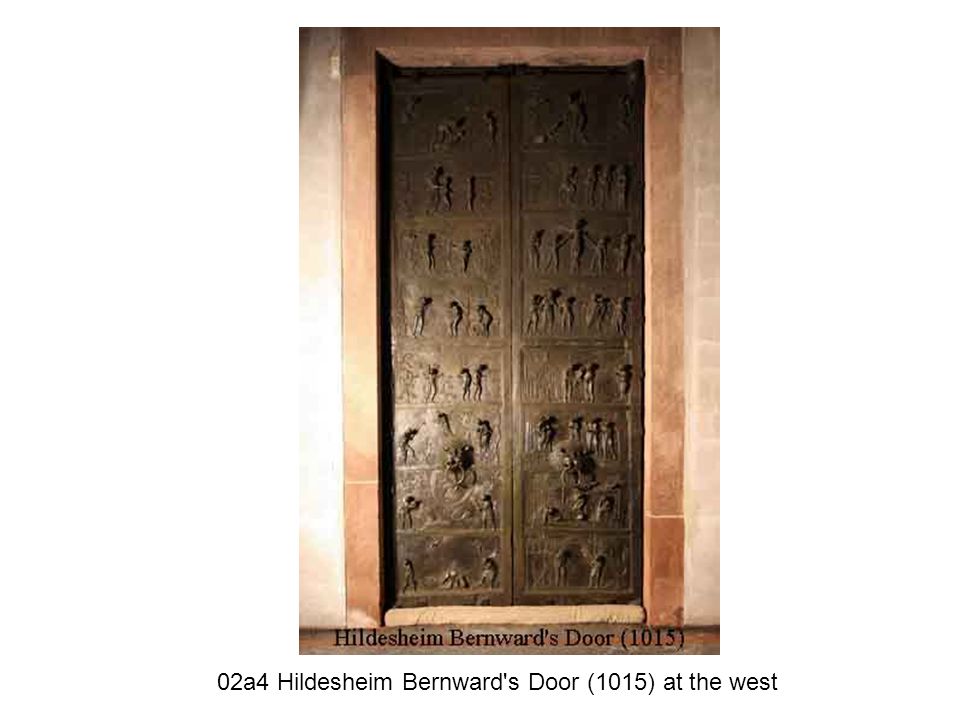 02a4 Hildesheim Bernward s Door (1015) at the west