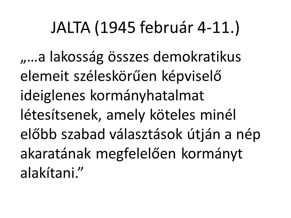 JALTA (1945 február 4-11.)
