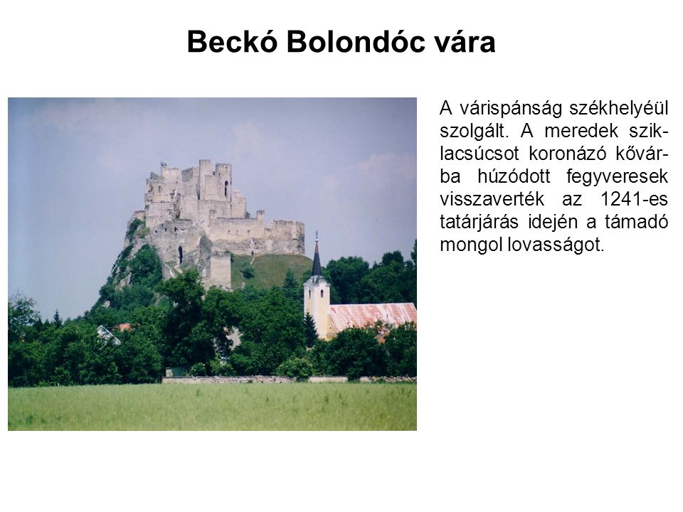 Beckó Bolondóc vára