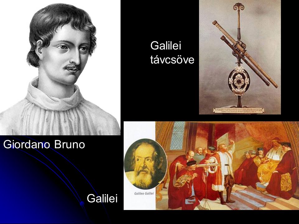 Galilei távcsöve Giordano Bruno Galilei