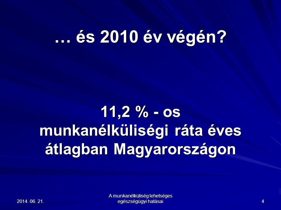11,2 % - os munkanélküliségi ráta éves átlagban Magyarországon
