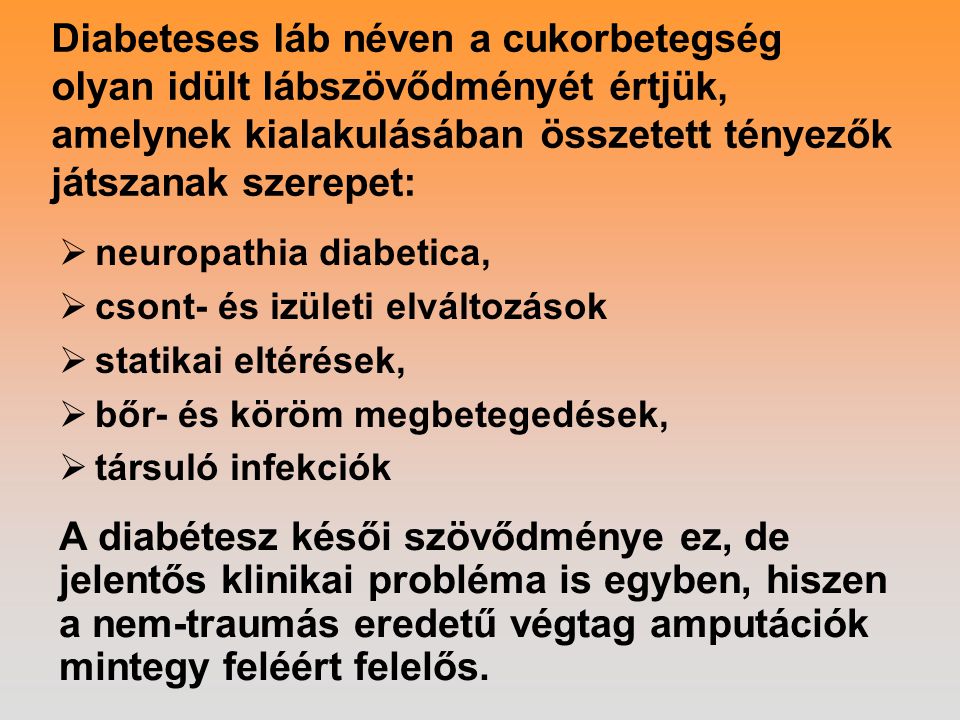 klinikák kezelésére polyneuropathia cukorbetegség)