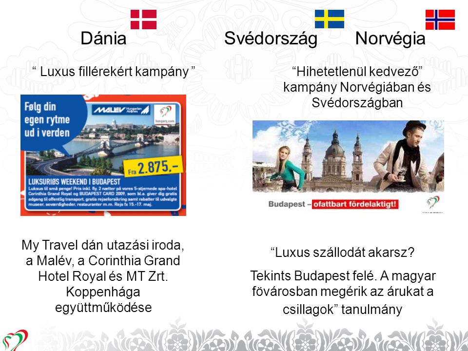 Dánia Svédország Norvégia Luxus fillérekért kampány