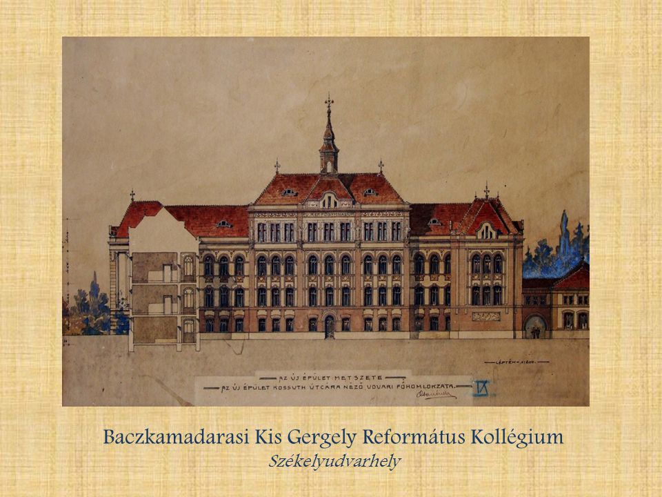 Baczkamadarasi Kis Gergely Református Kollégium
