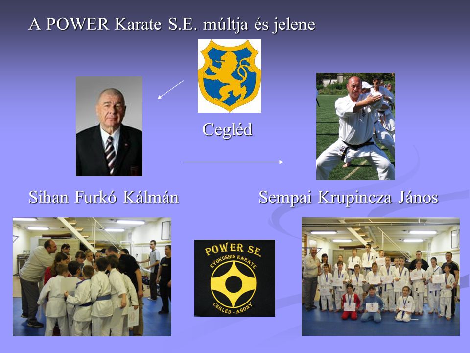 A POWER Karate S.E. múltja és jelene
