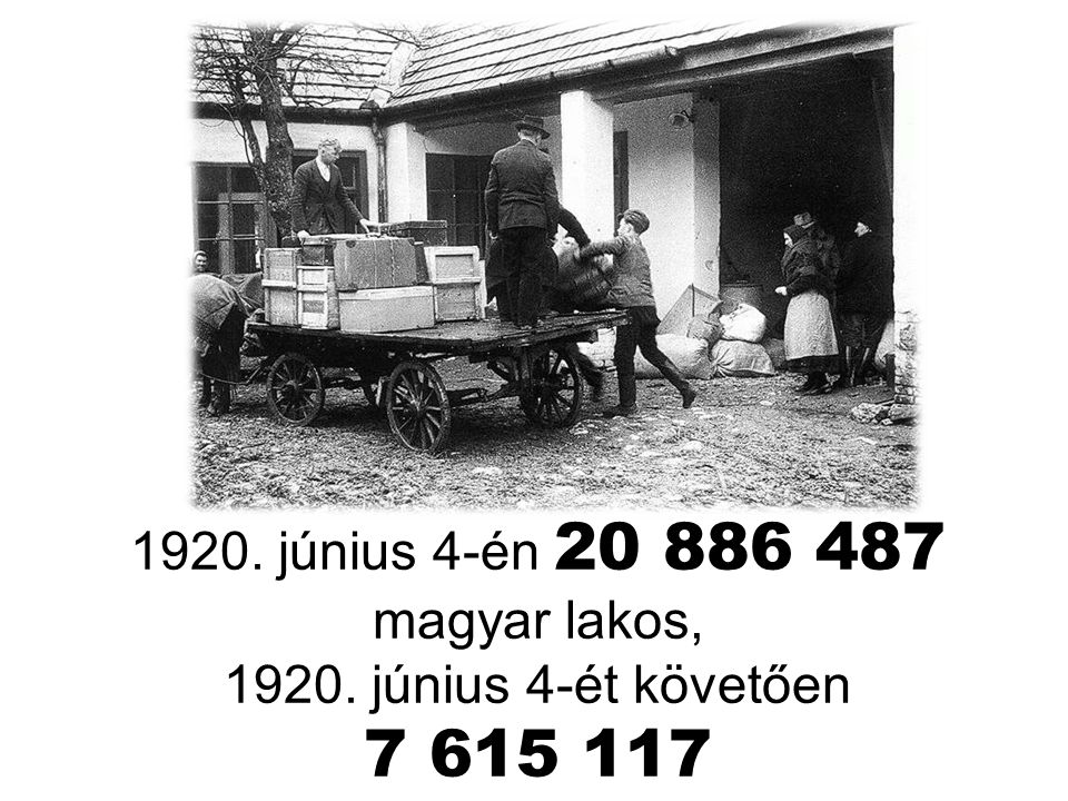 1920. június 4-én magyar lakos,