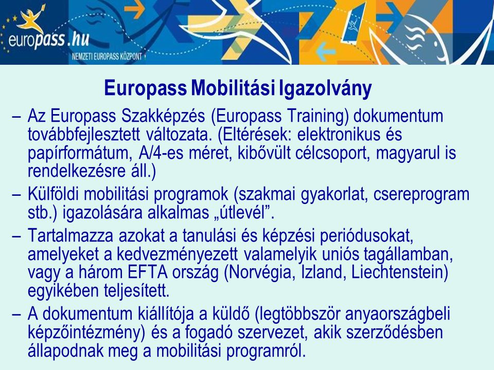 Europass Mobilitási Igazolvány