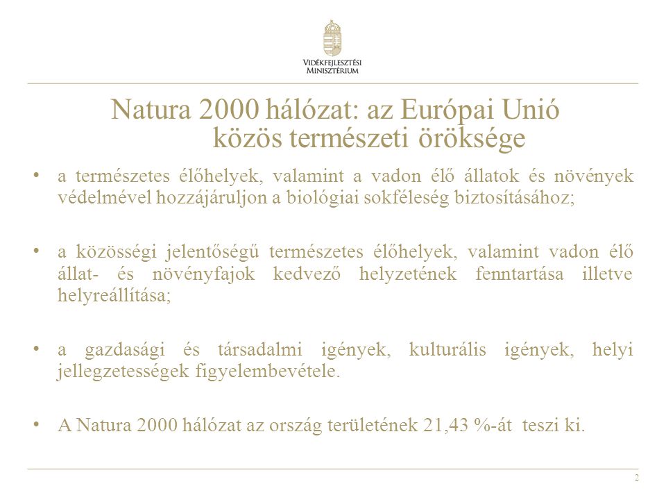 Natura 2000 hálózat: az Európai Unió közös természeti öröksége