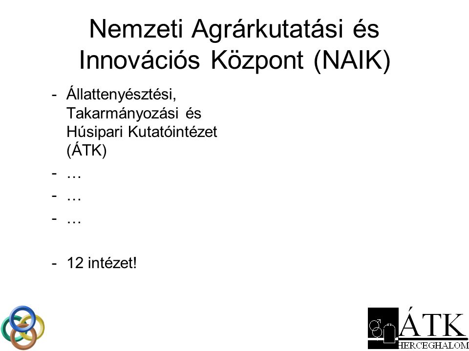Nemzeti Agrárkutatási és Innovációs Központ (NAIK)