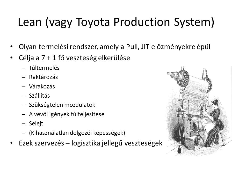 Lean (vagy Toyota Production System)