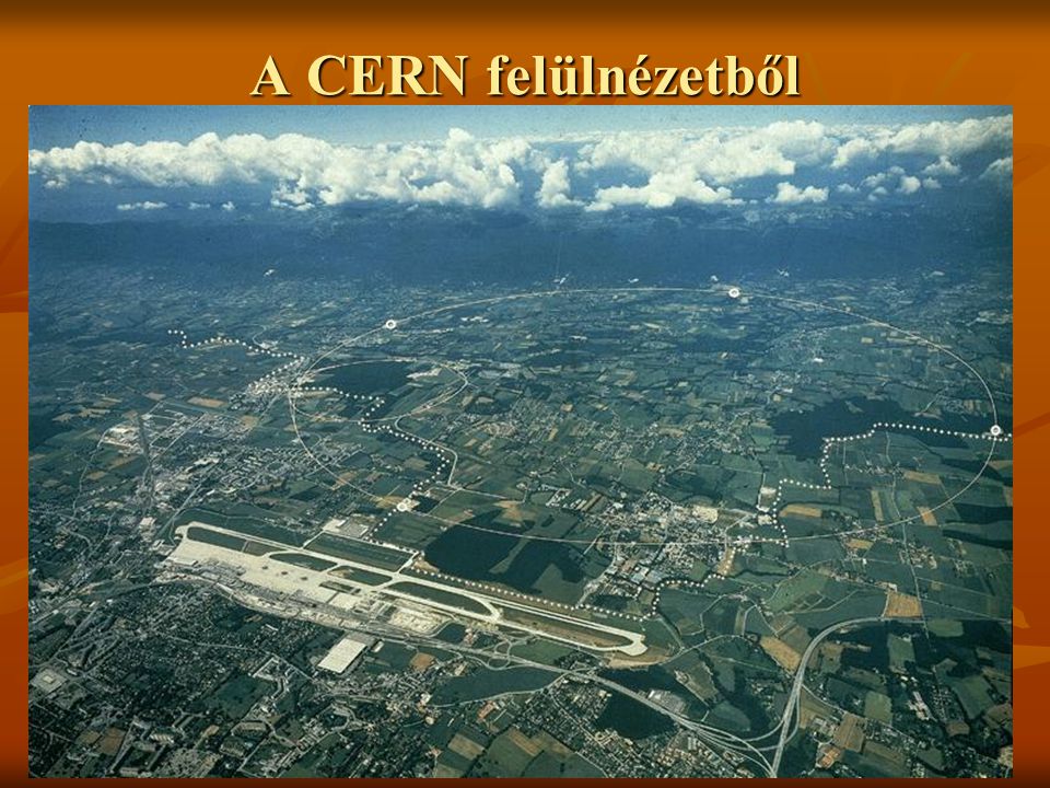 A CERN felülnézetből