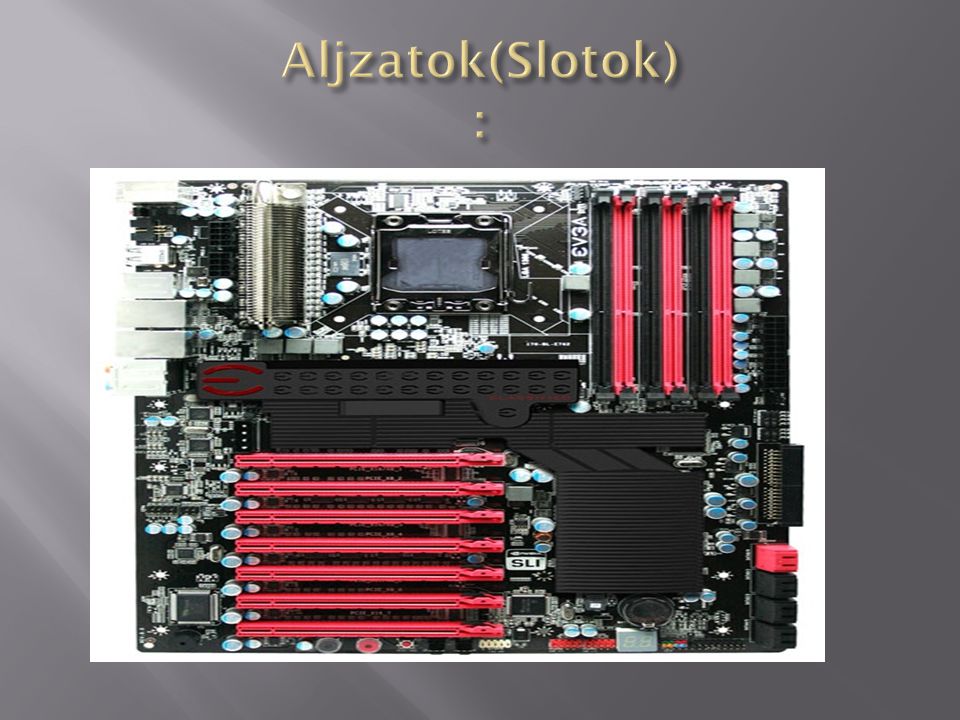 Aljzatok(Slotok) :