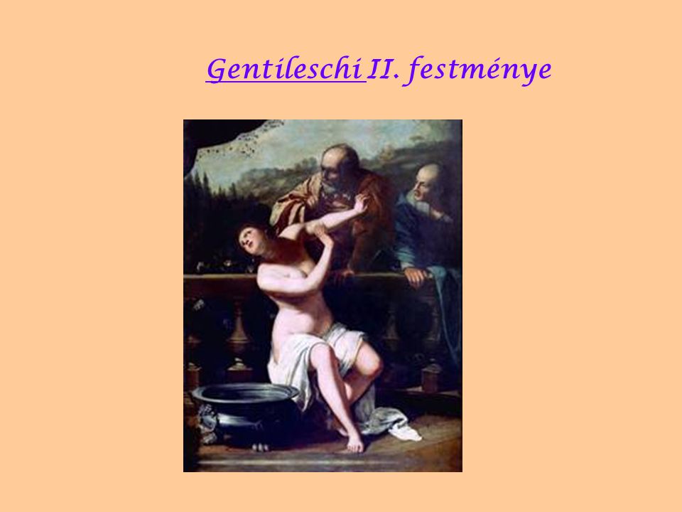 Gentileschi II. festménye