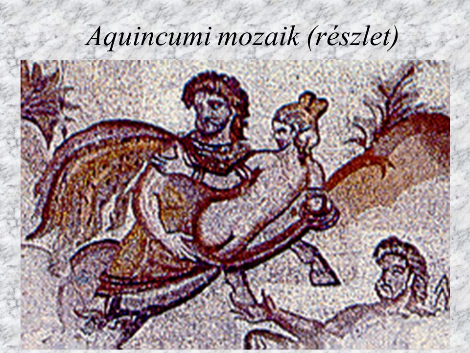 Aquincumi mozaik (részlet)