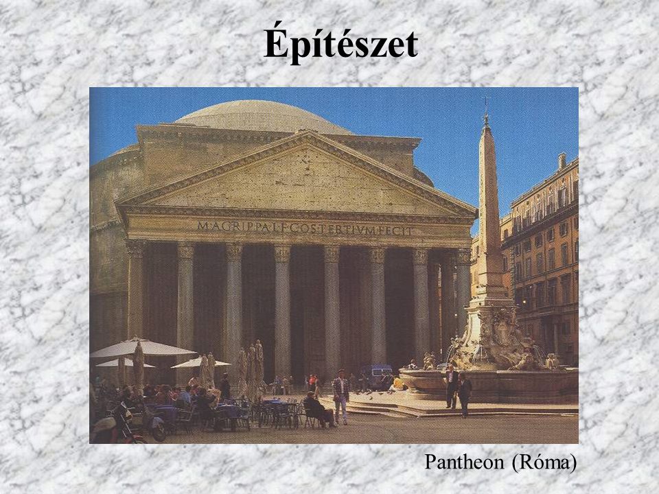 Építészet Pantheon (Róma)