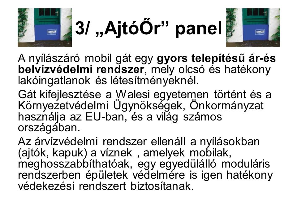 Az ár-és Belvizek Elleni Védekezés Eszközei - Ppt Letölteni