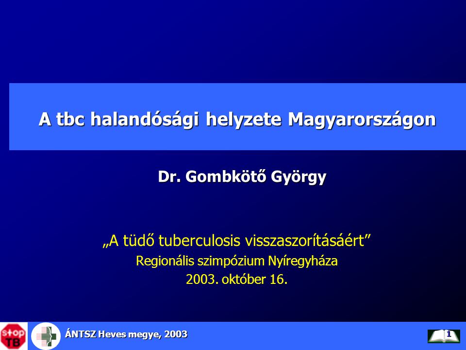 A tbc halandósági helyzete Magyarországon