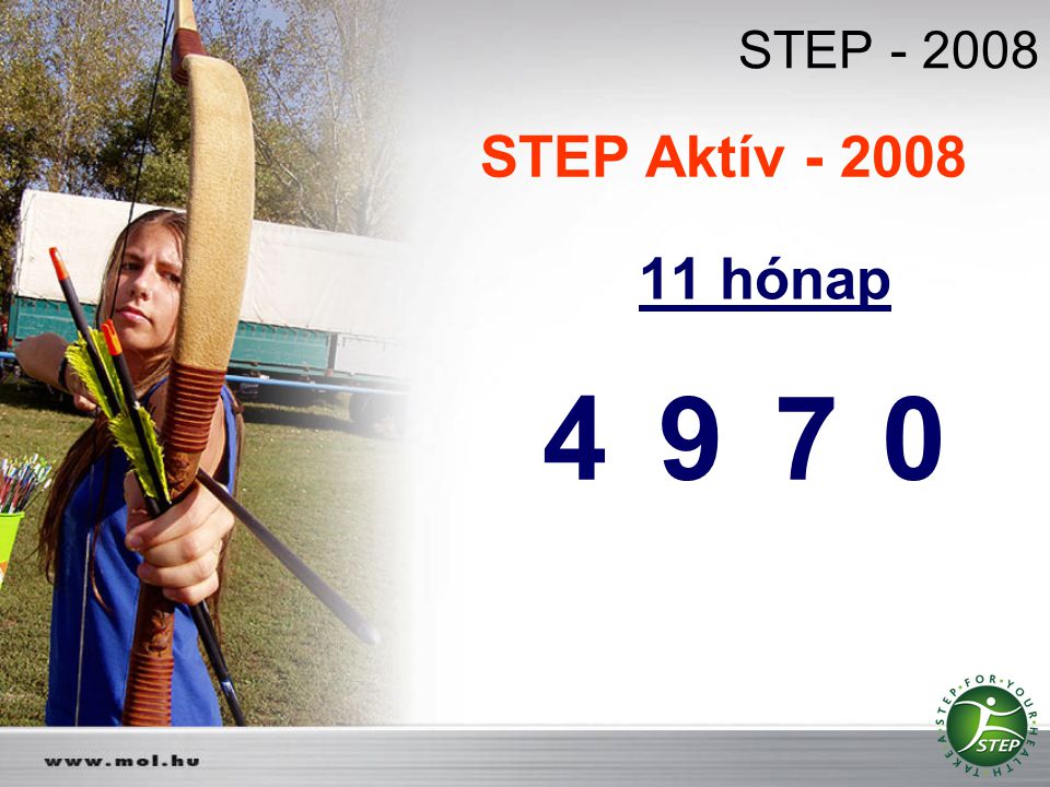STEP STEP Aktív hónap 4 9 7