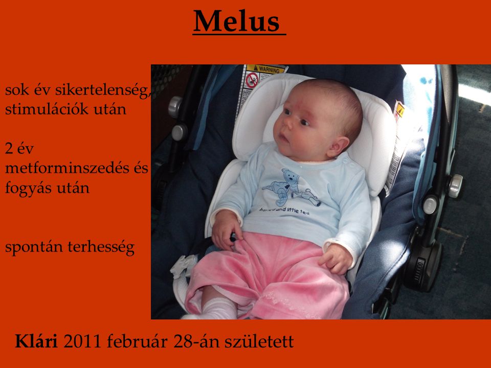 Melus Klári 2011 február 28-án született