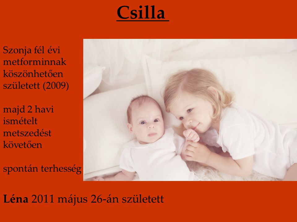Csilla Léna 2011 május 26-án született