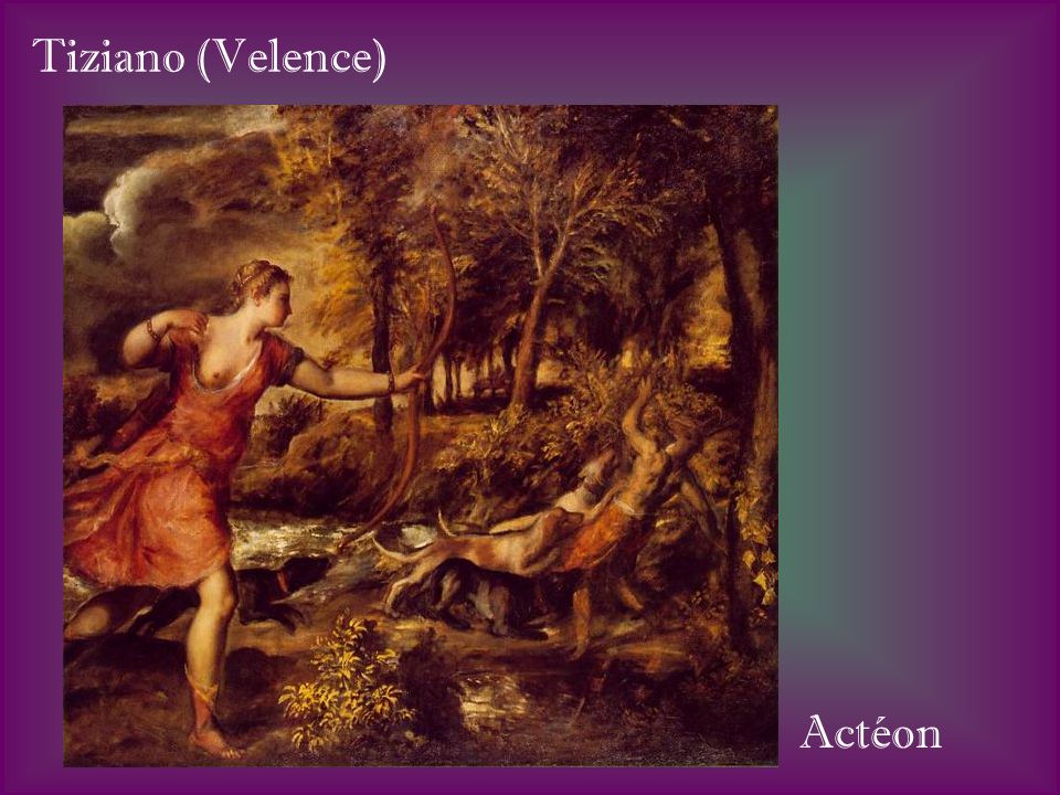 Tiziano (Velence) Actéon