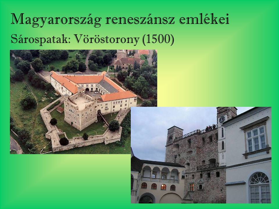 Magyarország reneszánsz emlékei