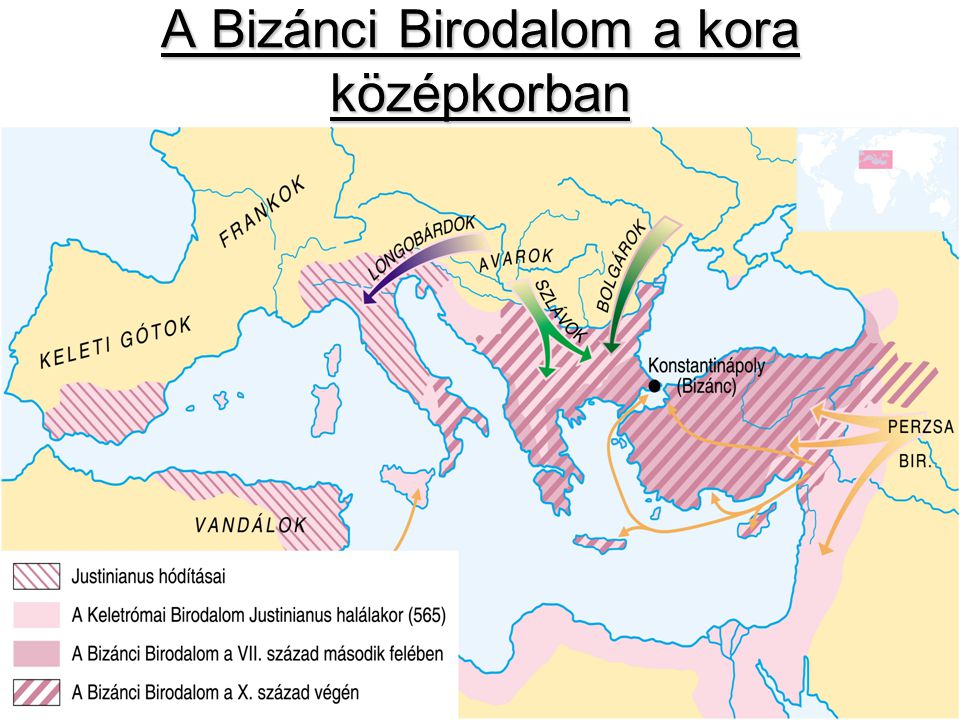 A Bizánci Birodalom a kora középkorban