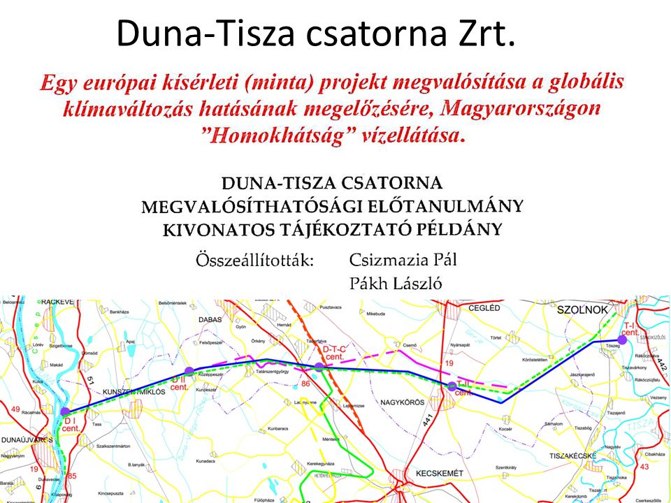 Duna-Tisza csatorna Zrt.