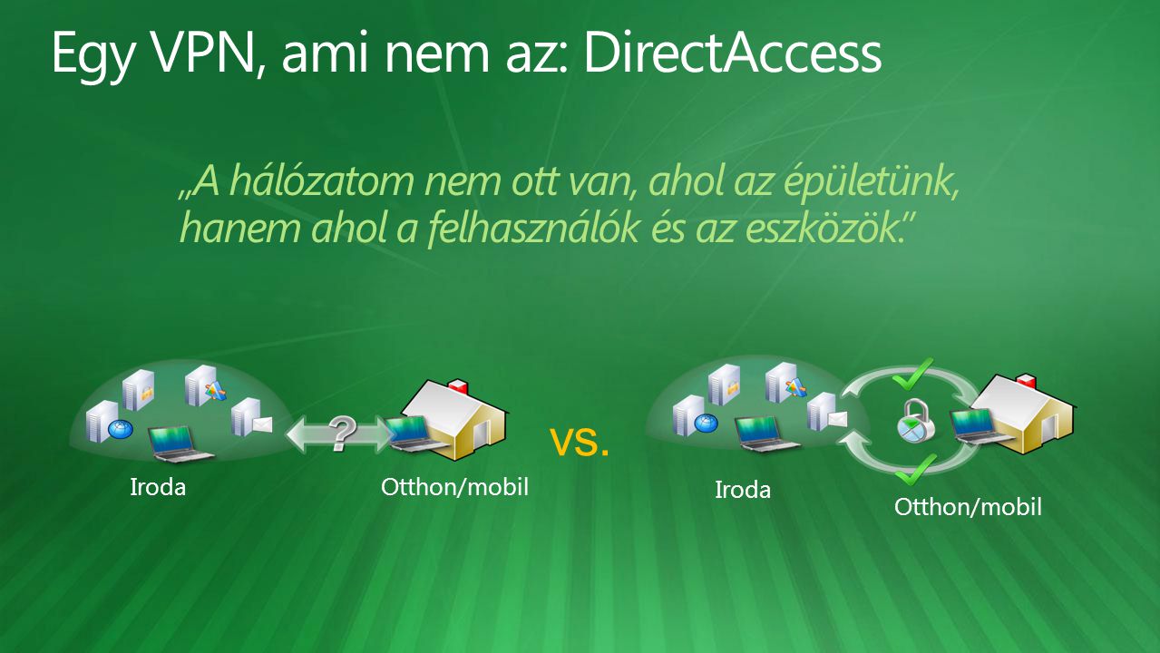 Egy VPN, ami nem az: DirectAccess