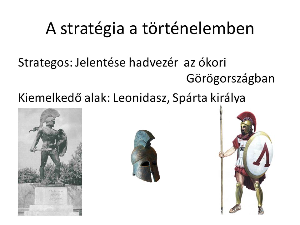 A stratégia a történelemben