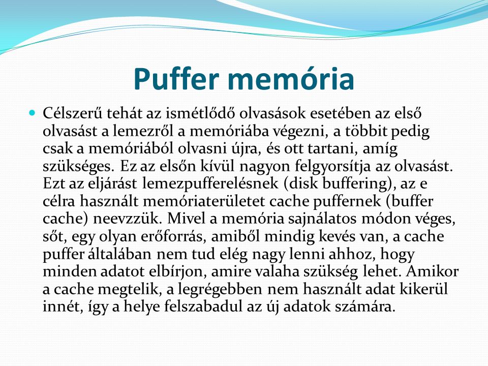 Puffer memória