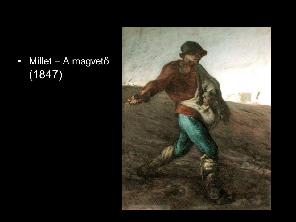 Millet – A magvető (1847)