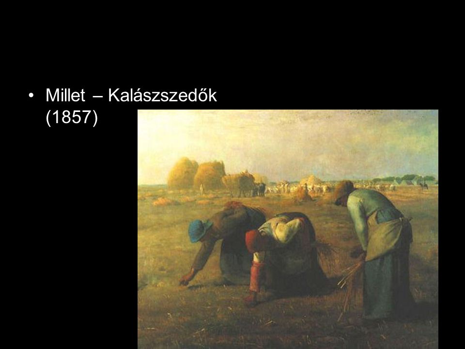 Millet – Kalászszedők (1857)
