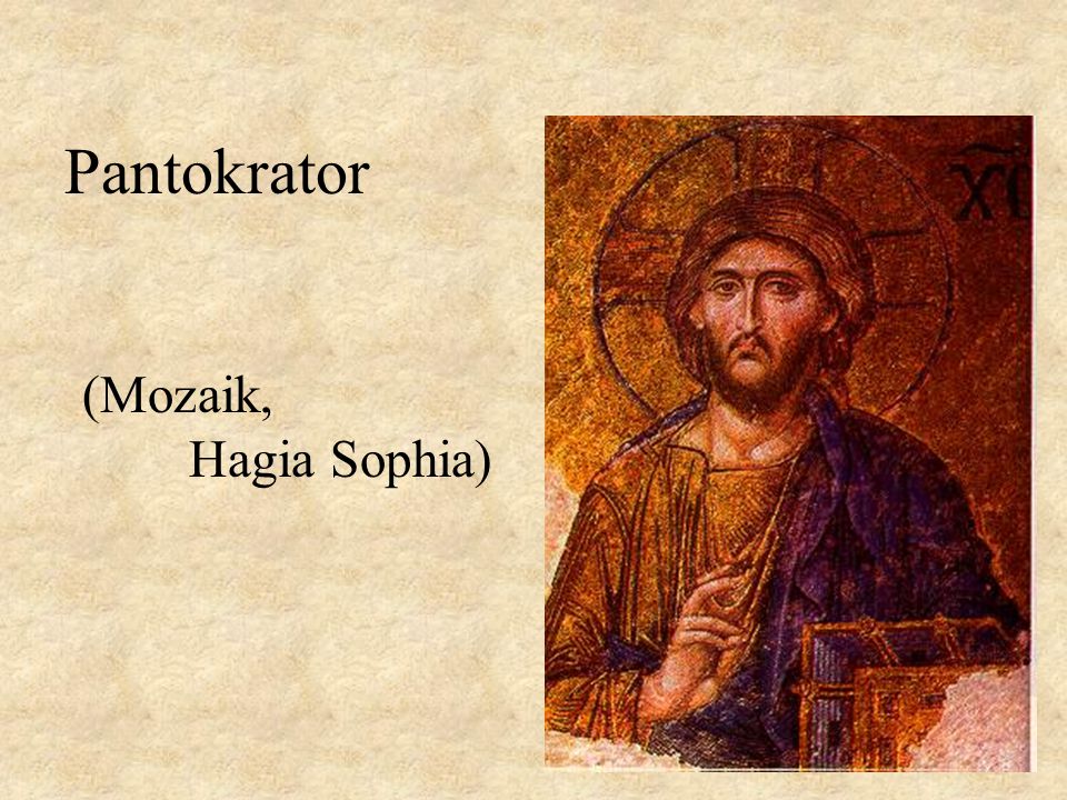 Pantokrator (Mozaik, Hagia Sophia)
