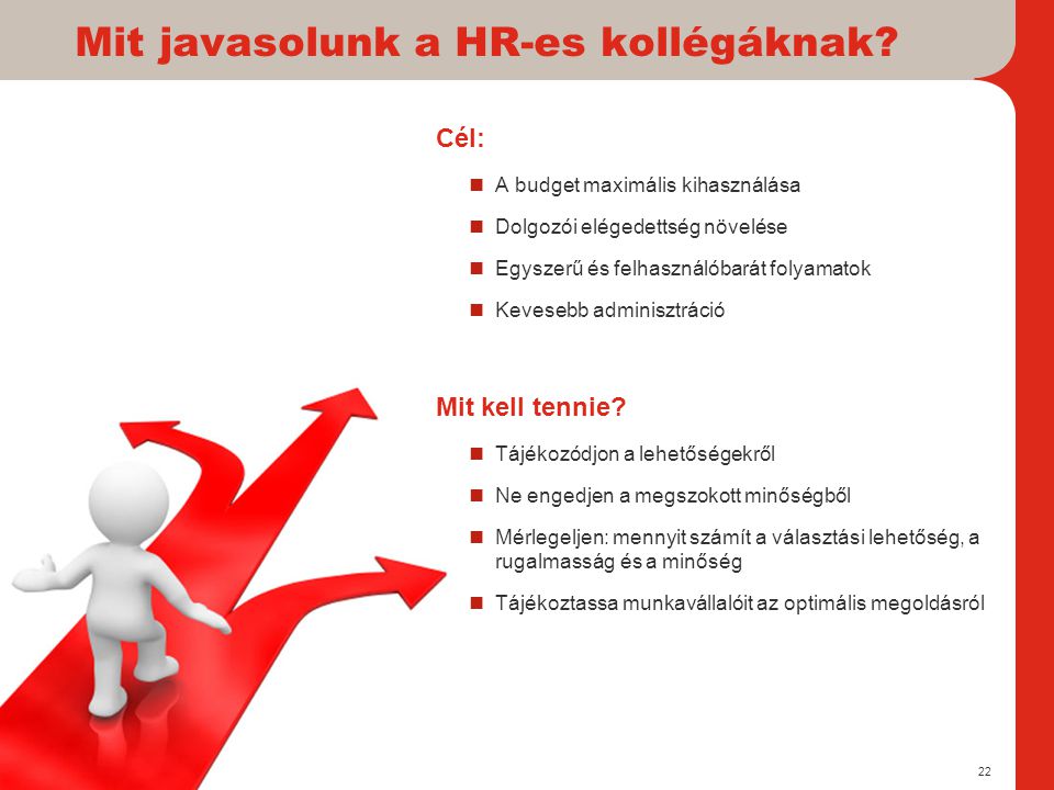 Mit javasolunk a HR-es kollégáknak