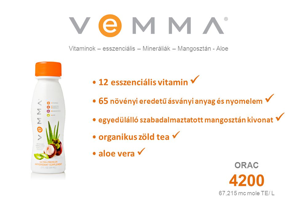Vitaminok – esszenciális – Mineráliák – Mangosztán - Aloe