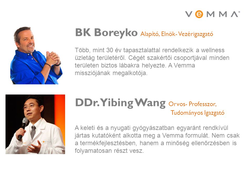 BK Boreyko Alapító, Elnök- Vezérigazgató