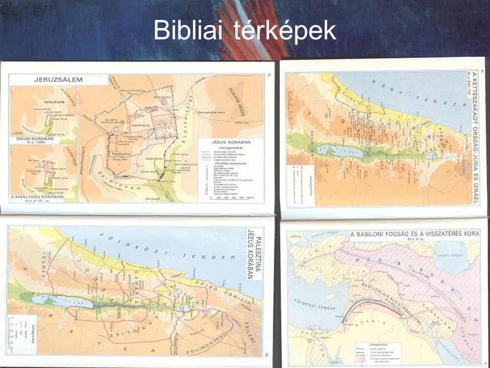 Bibliai térképek